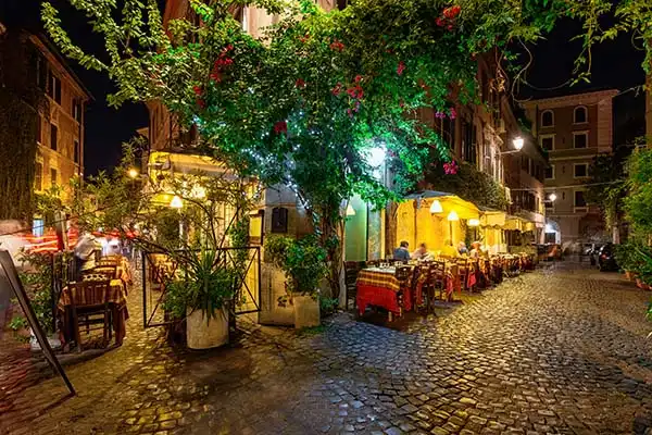 Trastevere Roma El barrio Trastevere en Roma