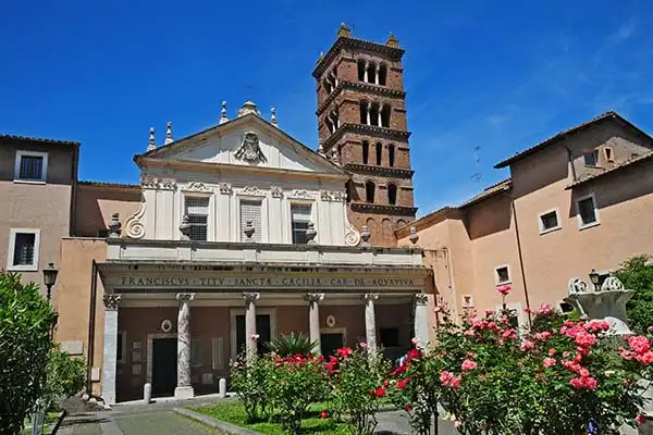 Basílica de Santa Cecilia en Trastevere Roma Basílica de Santa Cecilia en Trastevere Roma